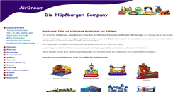 Desktop Screenshot of airdream.de
